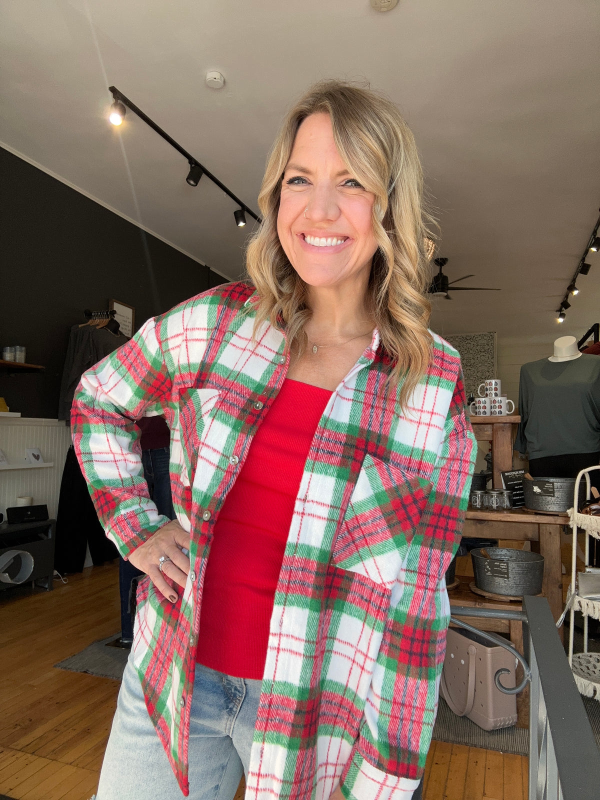 Scarlett Plaid Shacket