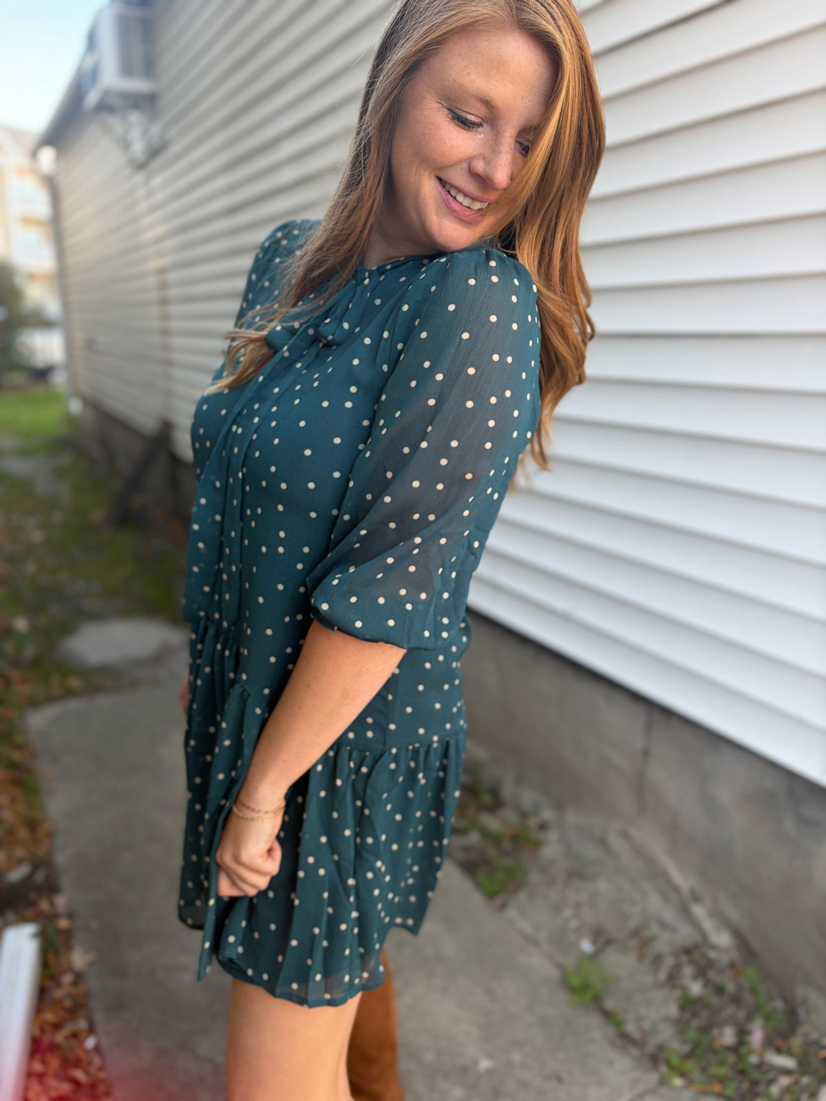 Juniper Dot Dress