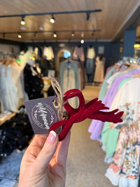 Velvet Bow Hair Clip - Assorted Colors