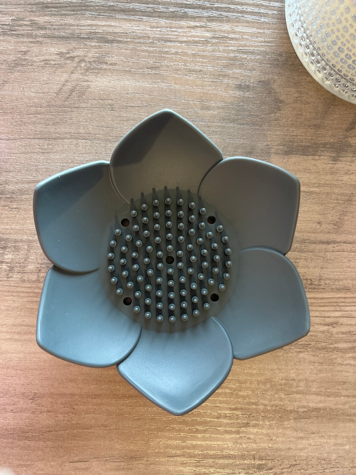 Shower Steamer Lotus Tray- Charcoal