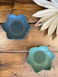 Shower Steamer Lotus Tray- Olive