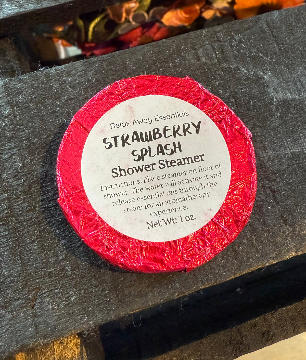 Single Shower Steamer - Strawberry Splash