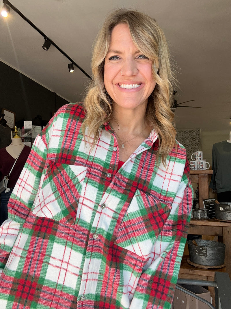 Scarlett Plaid Shacket