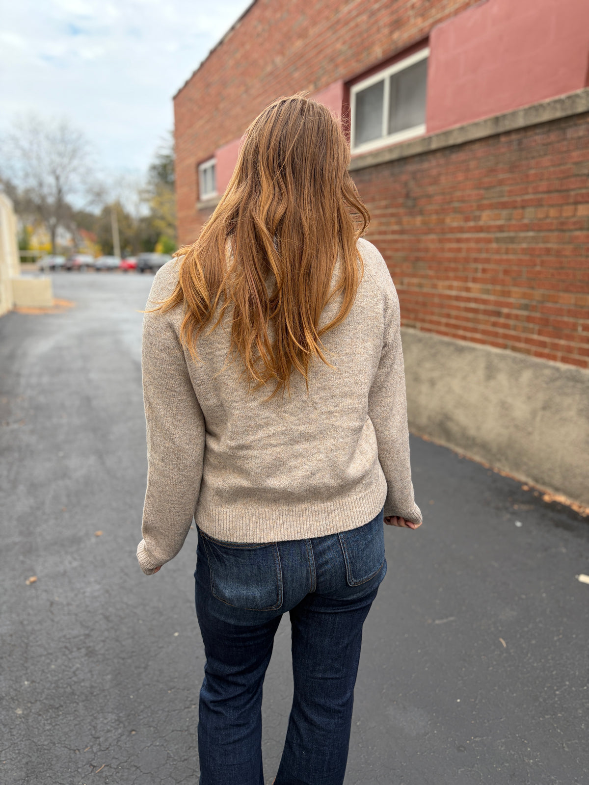 Floral Vine Sweater