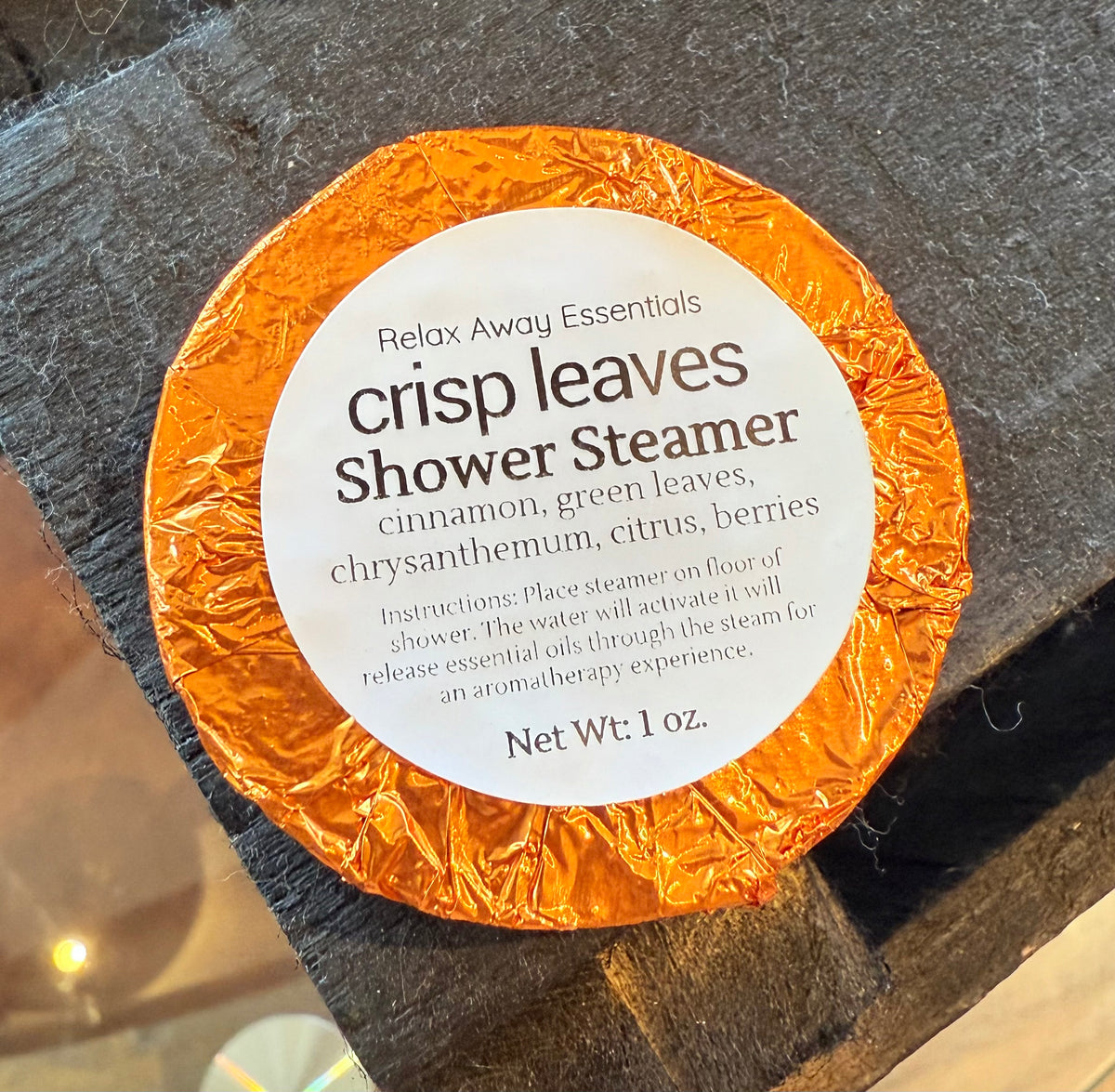 Single Shower Steamer - Crisp Leaves