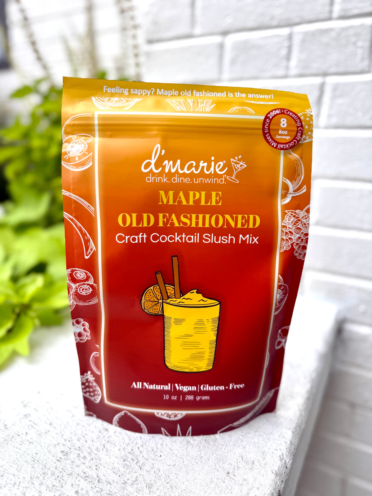 Maple Old Fashioned Craft Wine Slush Mix