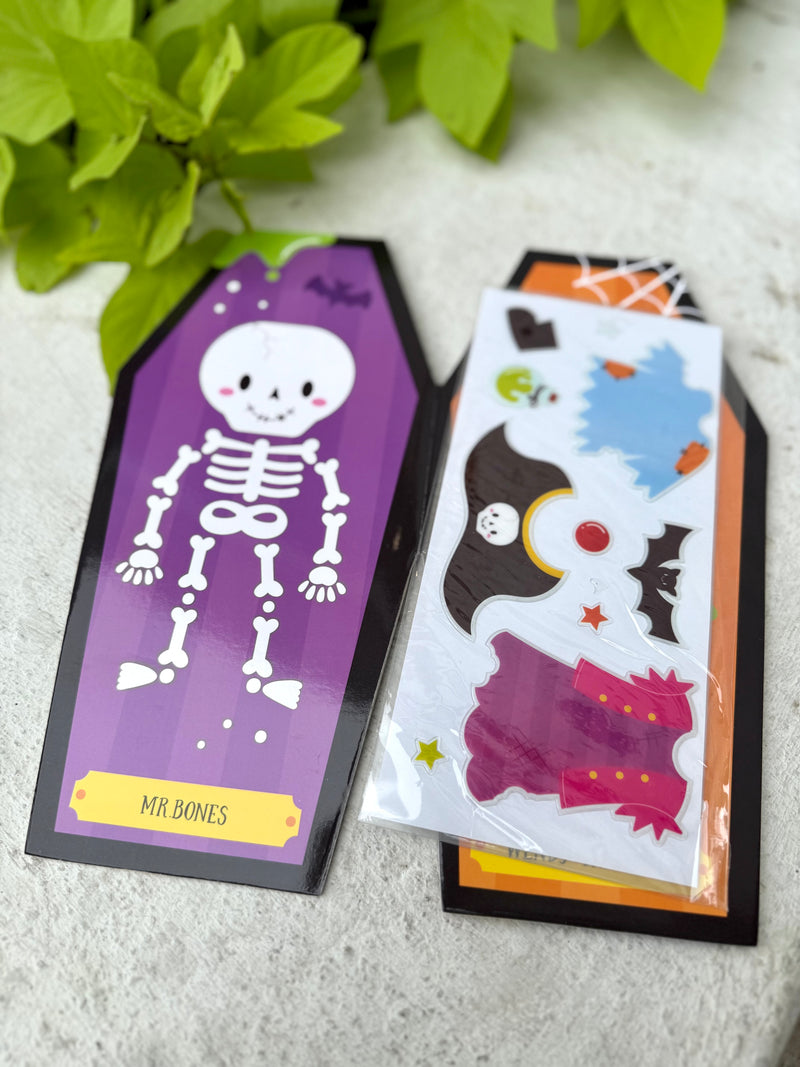 Dress The Monster - Halloween Sticktivity Book