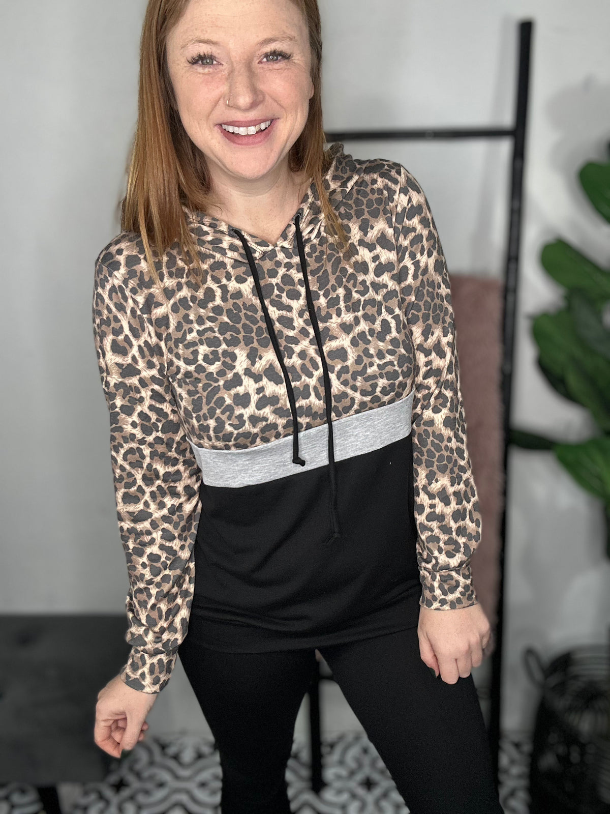 Leopard Casual Hoodie