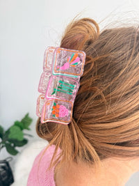 Mahjong Tiles Claw Clip