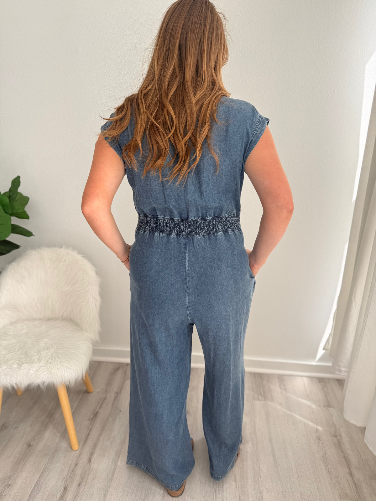 Sutton Short Sleeve Jumpsuit