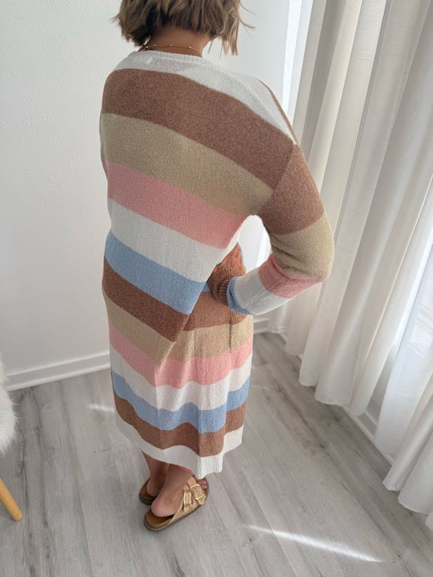 Golden Hour Colorblock Cardigan