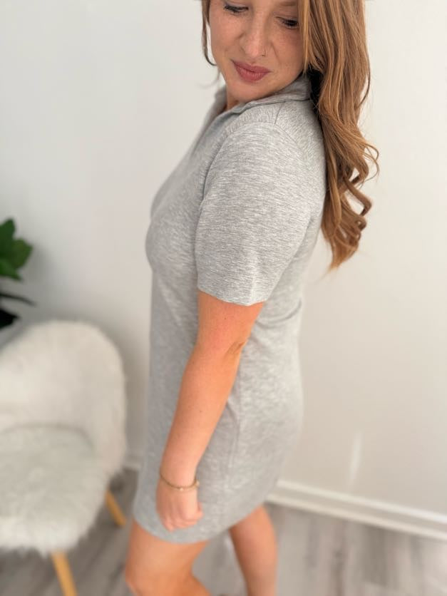 Easy Does It Shirt Dress