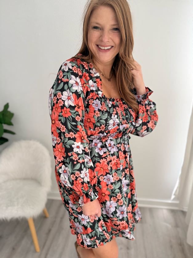 Garden Stroll Smocked Dress