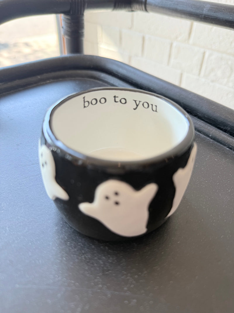 Boo To You Tidbit Dish
