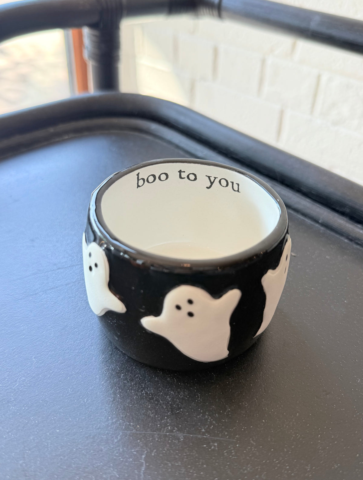 Boo To You Tidbit Dish