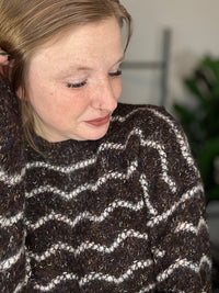 Chocolate Confetti Knit Sweater