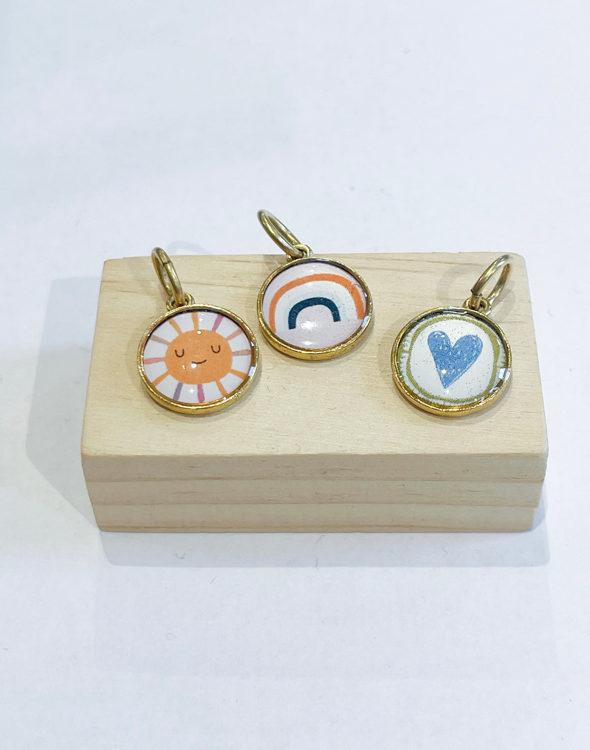 Enamel Colorful Charms