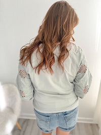 Luna Bloom Long Sleeve Top