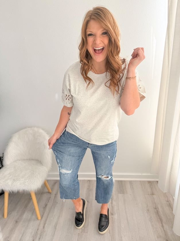 Easy Days JB Crop Wide Leg Pant