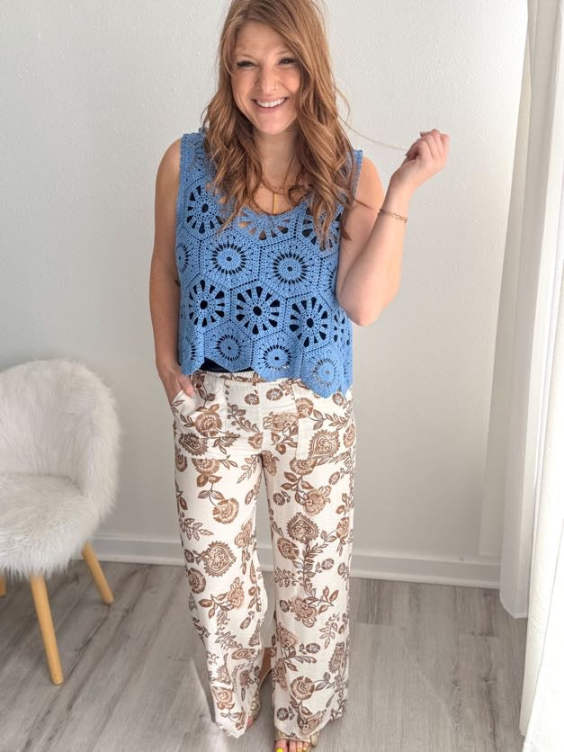 Golden Hour Paisley Pant