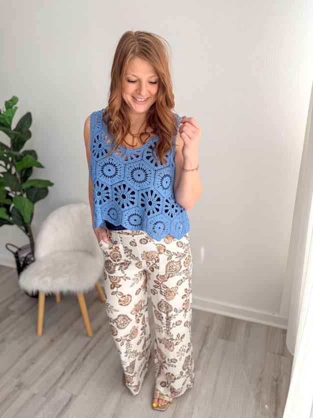 Golden Hour Paisley Pant