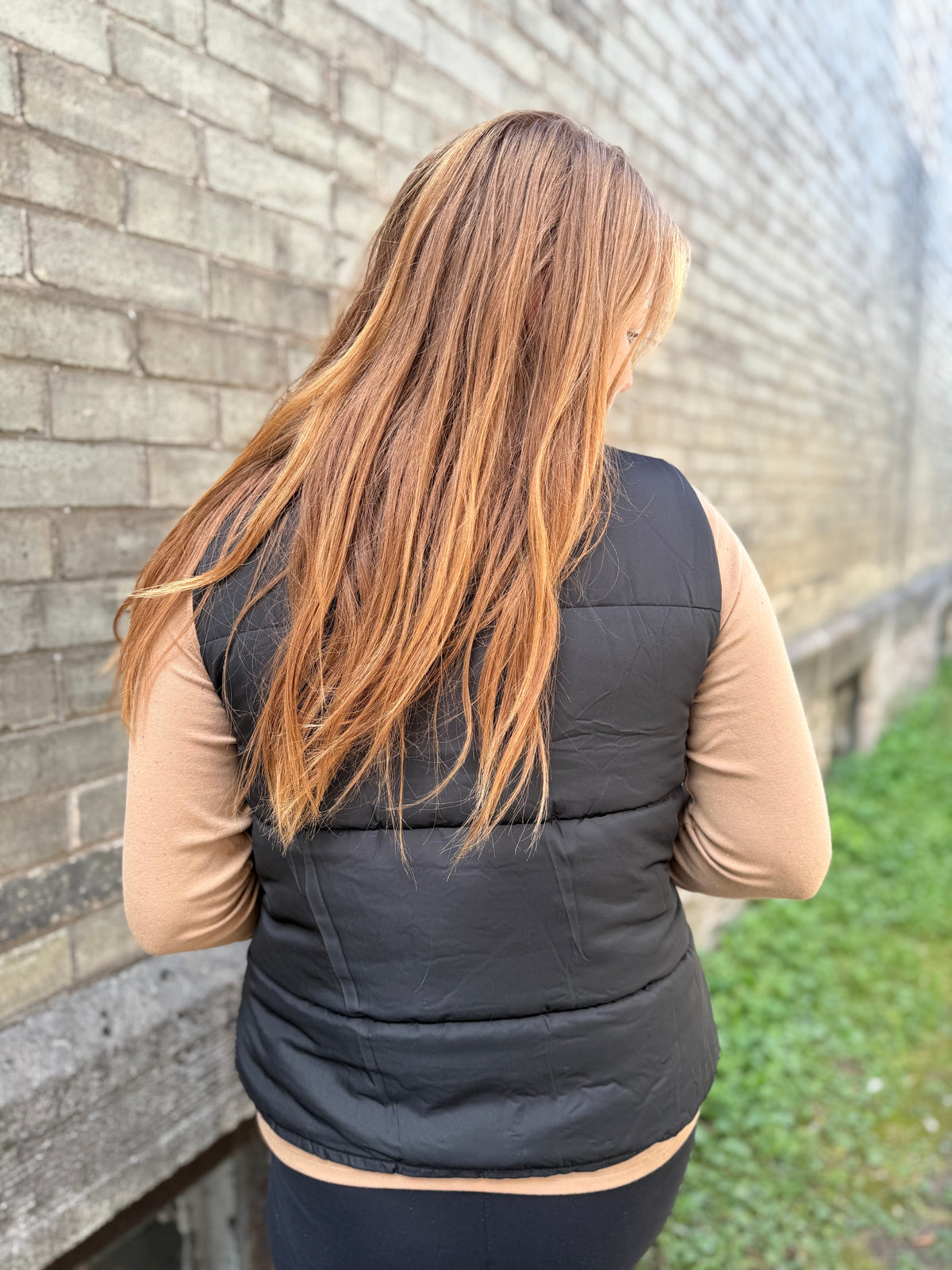 Classic Puffer Vest - Black