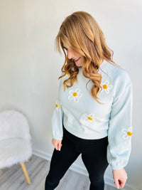 Robin Floral Embroidered Sweater