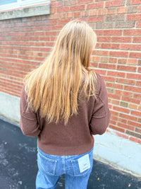Cocoa Boat Neck Knit Top