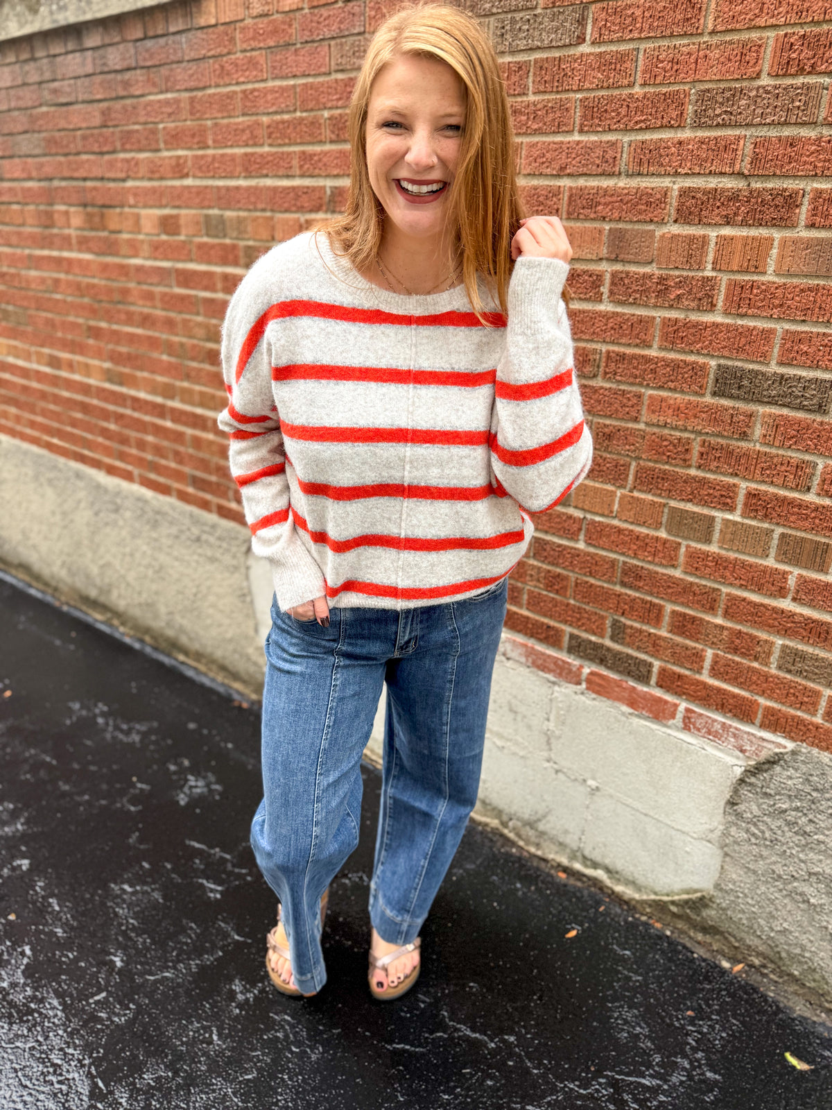 Blue Ridge Wide Leg Jean