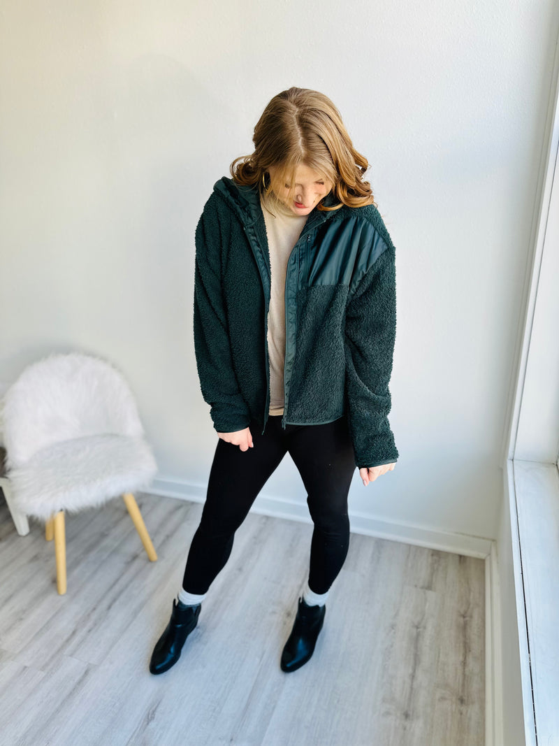 Jungle Cozy Zip-Up NC