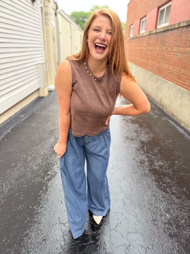 Blue Horizon Wide Leg Pants