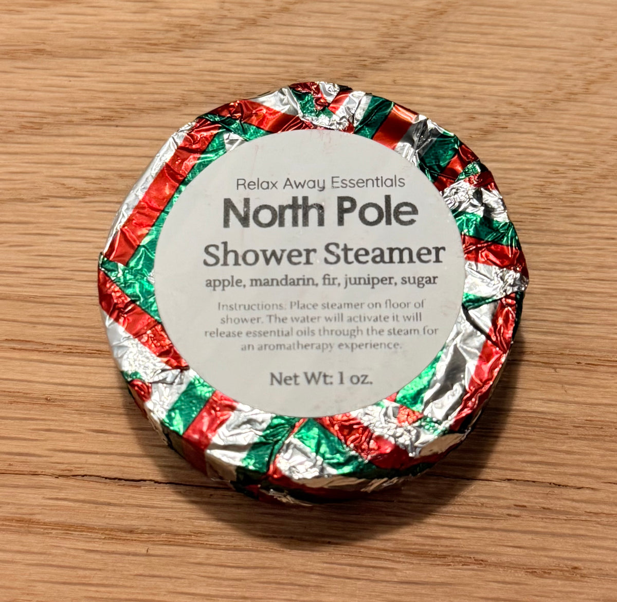 Single Shower Steamer - North Pole