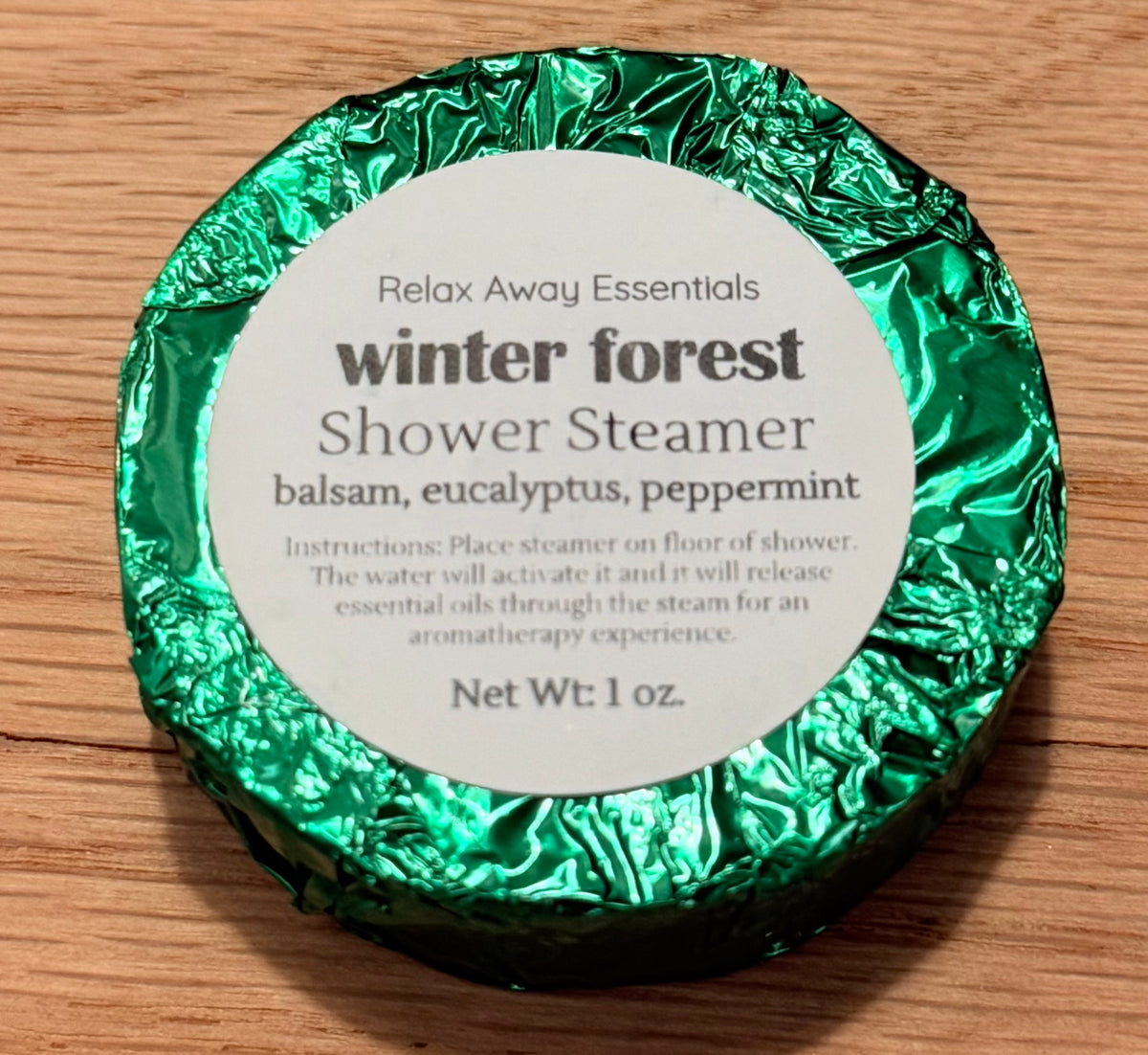 Single Shower Steamer - Winter Forest