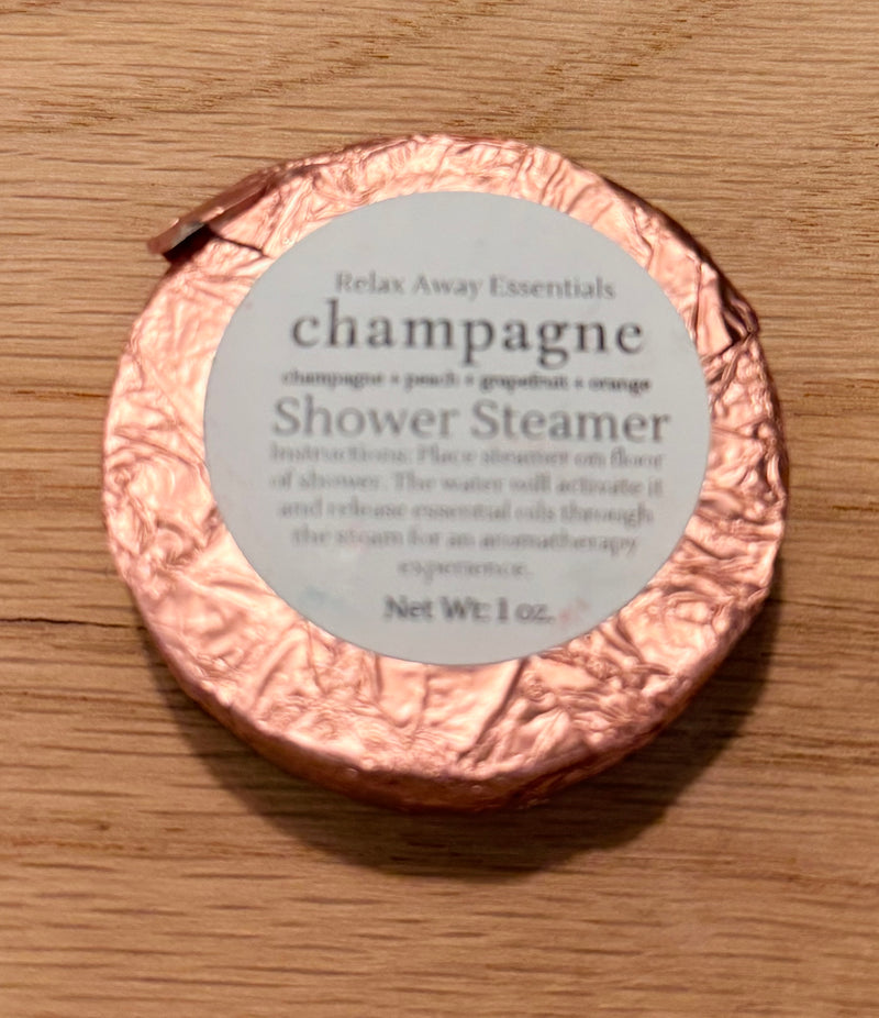 Single Shower Steamer - Champagne