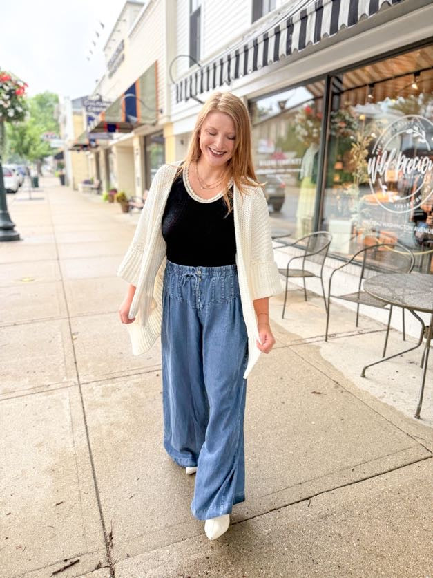 Blue Horizon Wide Leg Pants
