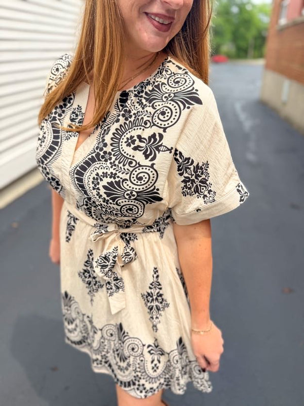 Paisley Escape Dress
