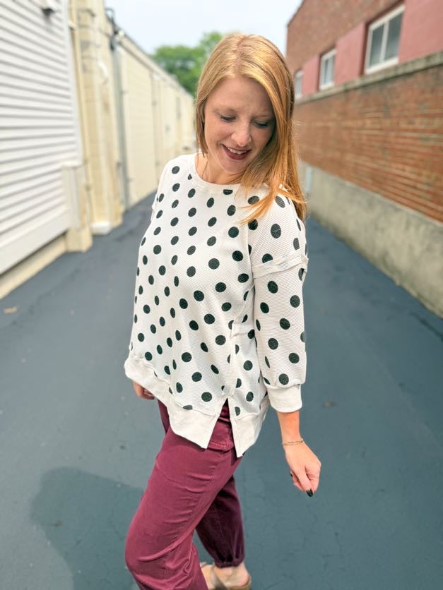 Ivory Dot Top
