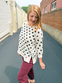 Ivory Dot Top