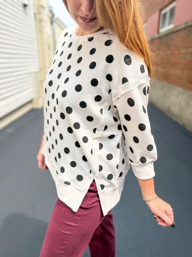 Ivory Dot Top