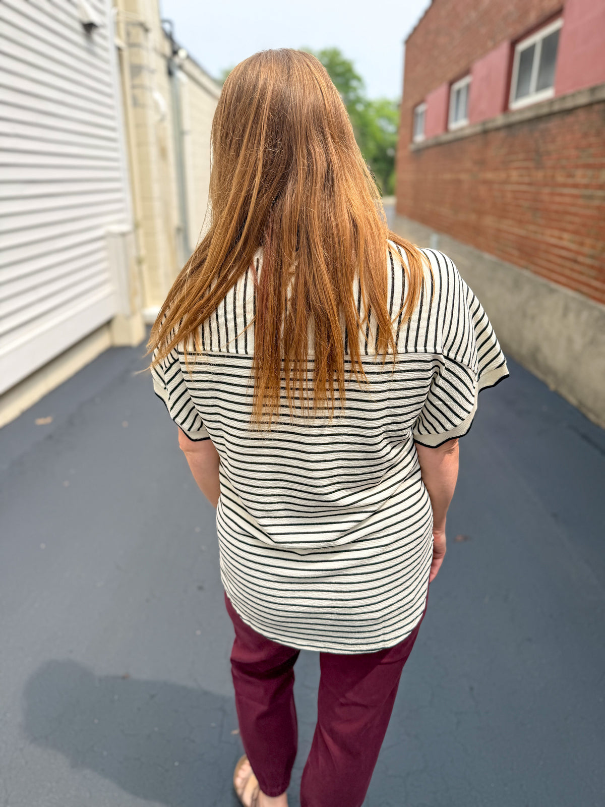 Sloane Stripe Top