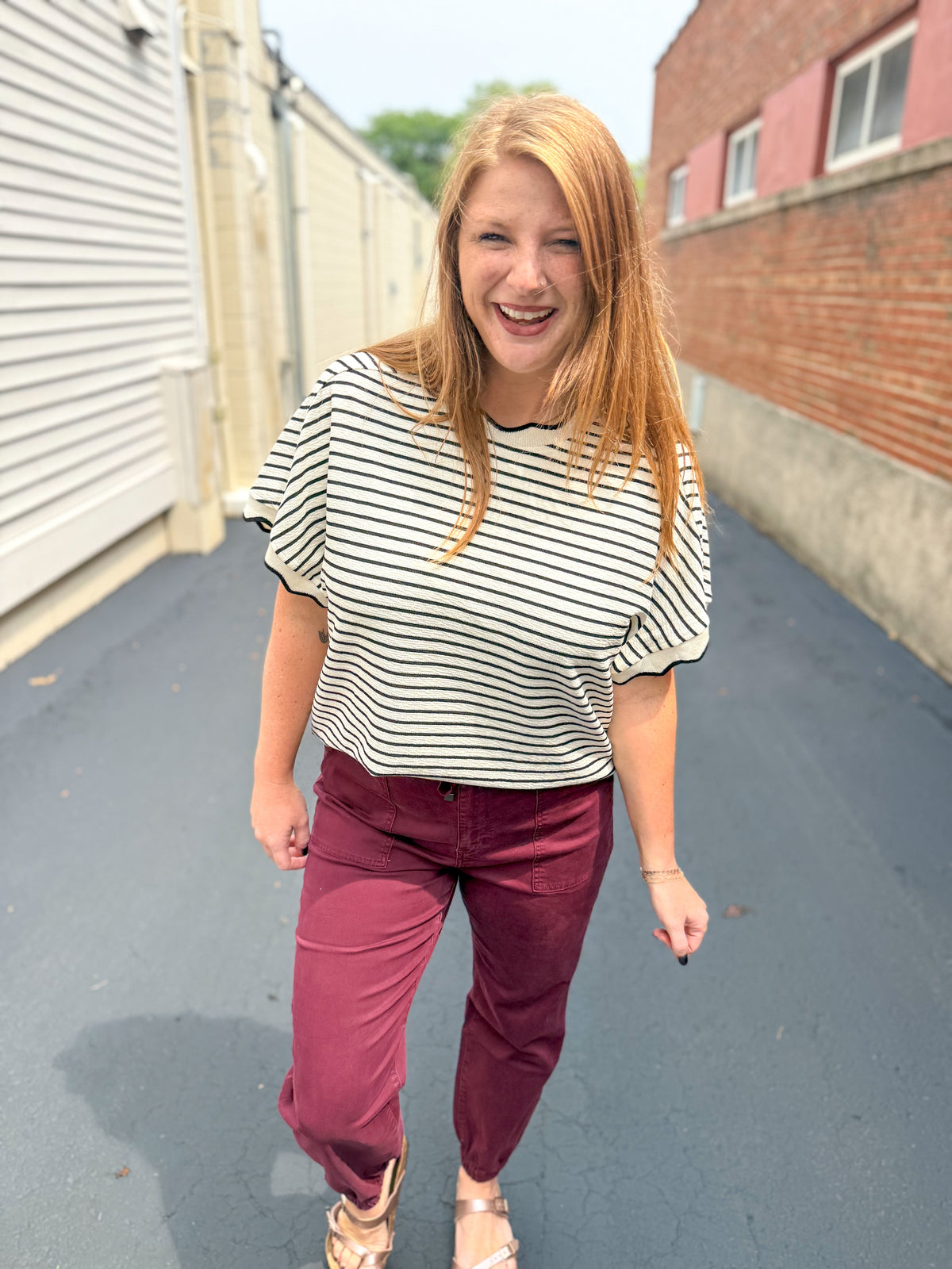 Sloane Stripe Top