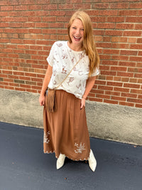 Cowgirl Doodle Tee