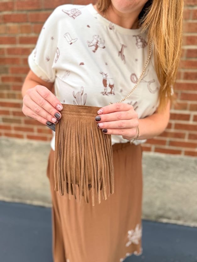 Fringe River Leather Bag