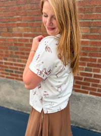 Cowgirl Doodle Tee