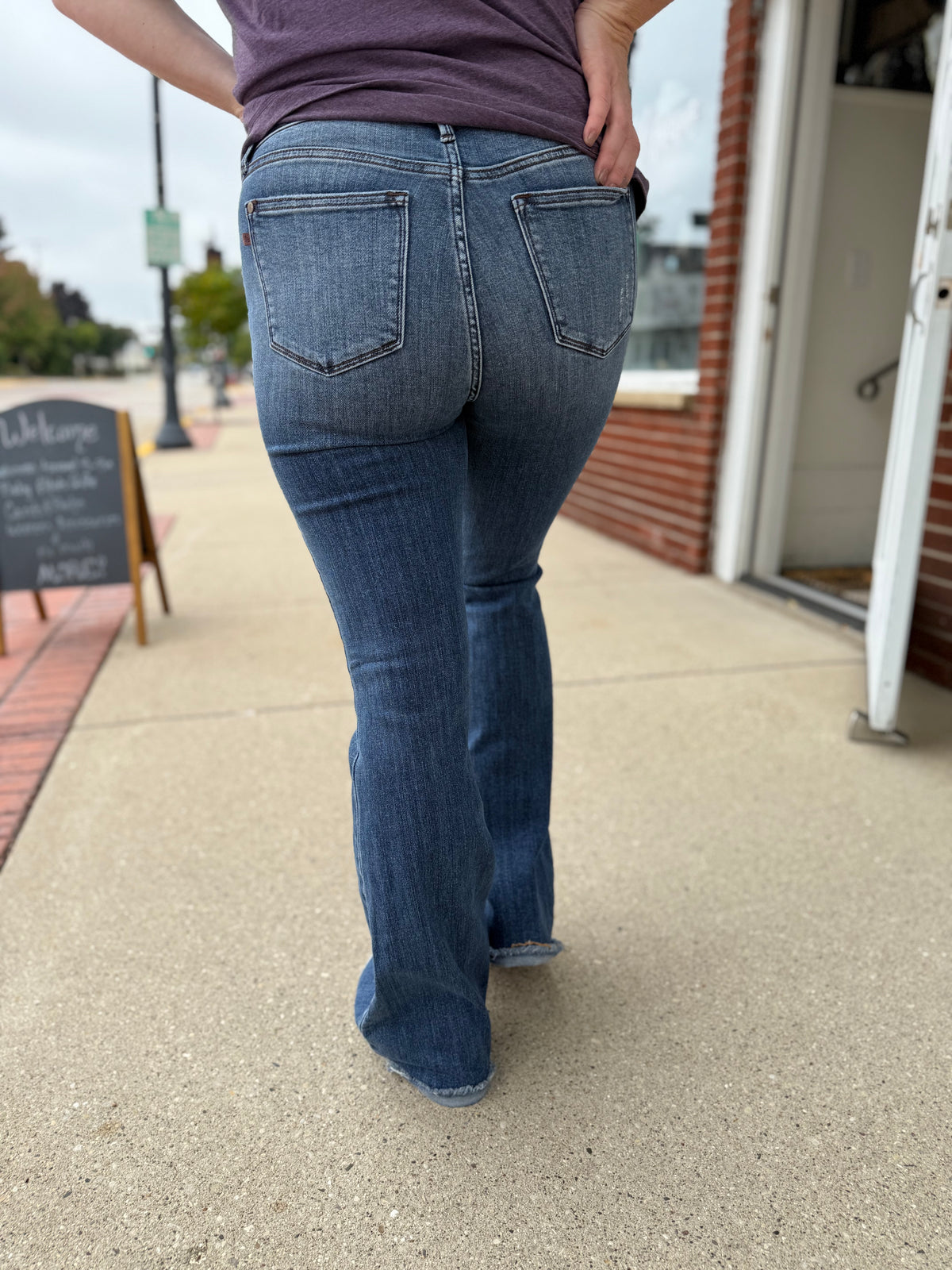 JB Fringe Flare Jean