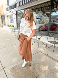Desert Bird Midi Skirt