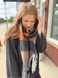 Autumn Cozy Oversize Scarf