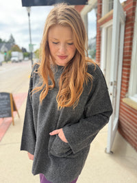 Flared Sleeve Sweater