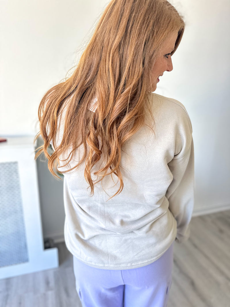 Can't Throw Stones While Washing Feet Crewneck