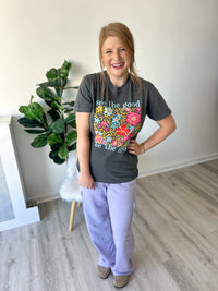 See The Good Floral Graphic Tee